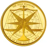 2021 The Gold Standard 0.25 oz Gold Proof Coin