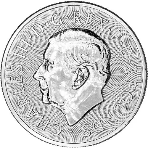  2024 James Bond of the 1970s 1 oz Silver Coin Pre-Owned obverse