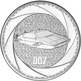 2024 James Bond of the 1970s 1 oz Silver Bullion Coin - Pre-Owned