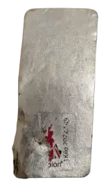 Albion 1 kg Silver Bar Warped - Reverse