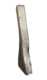 Albion 1 kg Silver Bar Warped - Right Side Profile