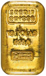 Best Value Gold 10 Tola Bullion Bar - Pre-Owned