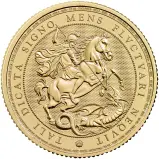 2026 'St George and the Dragon' 0.25 oz Gold Bullion Coin