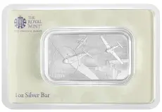Battle of Britain 1 Ounce Silver Bullion Bar in Sleeve - Pre-Owned