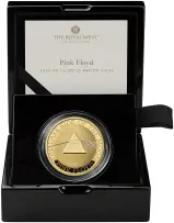 2026 Gold Proof 1 Ounce Music Legends Charles III Pink Floyd £100  Coin  display trm