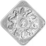 Queen's Beasts Completer 1 oz Silver Bullion Bar - Pre-Owned
