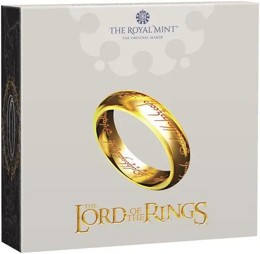 2026 LOTR '25th' Silver Proof Completer Coin (Coloured) box