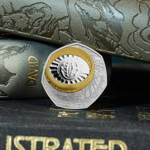 2026 The Lord Of The Rings '25th Anniversary' Silver Proof Coin (Coloured) book 2