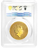 2021 Gold Graded 1 Ounce Queen's Beasts Elizabeth II obverse