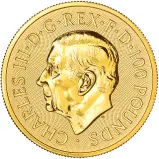 2026 British Lion 1 oz Gold Bullion Coin obverse chards image
