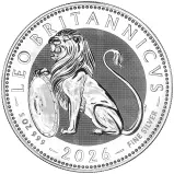 2026 British Lion 5 oz Silver Bullion Coin