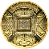 2021 Westminster 100g Gold Proof Coin With Box and Cert - Cook Islands