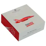 2025 The Red Arrows UK 50p Silver Proof Colour Coin Pre-Owned box