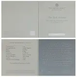 2025 The Red Arrows UK 50p Silver Proof Colour Coin Pre-Owned certificate