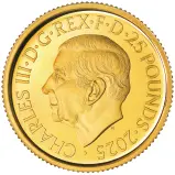 2025 The Red Arrows 1/4 Gold Proof Coin obverse