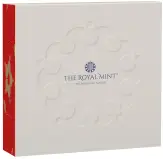 2026 Silver Proof 28.28g 500 Years of the Crown outer presentation box