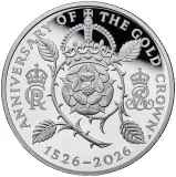 2026 '500 Years of the Crown' Silver Proof £5 Coin