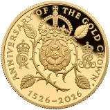 2026 '500 Years of the Crown' Gold Proof £5 Coin
