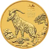 2027 Australian Year of the Goat 0.25 oz Gold Bullion Coin