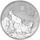 2027 Australian Year of the Goat 1 oz Silver Bullion Coin