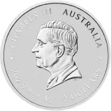 2027 Australian Year of the Goat 2 oz Silver Bullion Coin obverse pm image