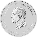 2027 Australian Year of the Goat 1 kg Silver Bullion Coin oberse pm image