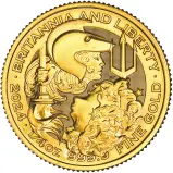 2024 Britannia and Liberty 0.25 oz Gold Bullion Coin