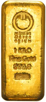Münze Österreich 1 kg Cast Gold Bullion Bar - Pre-Owned