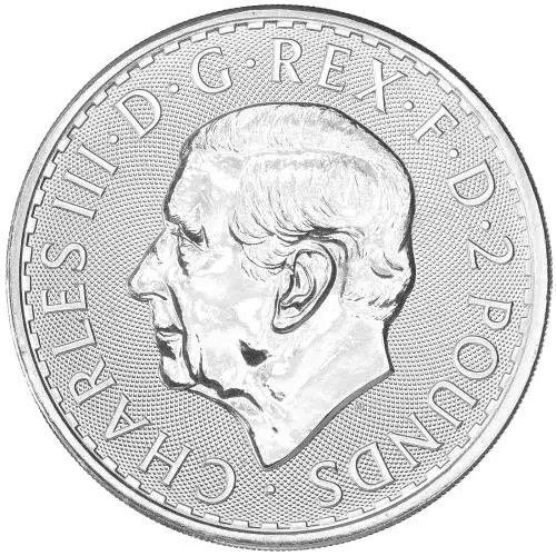 2026 Britannia 'International Hong Kong Privy' 1 oz Silver Bullion Coin - Pre-Owned obverse
