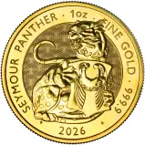 2026 Tudor Beasts 'Seymour Panther' 1 oz Gold Bullion Coin