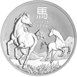 2026 Australian Year of the Horse 1 oz Silver Bullion Coin - Pre-Owned