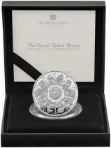 2027 Silver Proof 1 Ounce Tudor Beasts Charles III Completer Coin trm display
