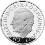 2027 Silver Proof 1 Ounce Tudor Beasts Charles III Completer Coin trm obverse
