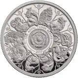 2027 Tudor Beasts Completer 2 oz Silver Proof Coin