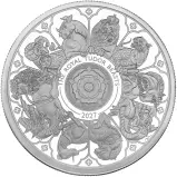 2027 Tudor Beasts Completer 2 oz Silver Proof Coin