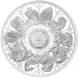2027 Tudor Beasts Completer 5 oz Silver Proof Coin
