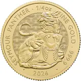 2026 Tudor Beasts 'Seymour Panther' 0.25 oz Gold Bullion Coin