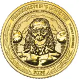 2026 Gothic Horror 'Frankenstein's Monster' 1 oz Gold Bullion Coin