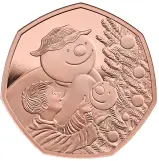 2026 The Snowman Gold Proof 50p Coin