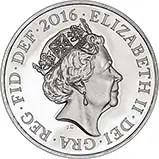 2016 UK Coin £1 Silver Proof The Last Round Pound 22345