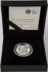 2016 UK Coin £1 Silver Proof The Last Round Pound 22346
