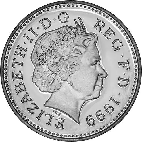 1999 UK Coin £1 Silver Proof Scottish Lion 23145