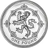 1999 UK Coin £1 Silver Proof Scottish Lion