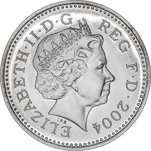 2004 Forth Rail Bridge £1 Silver Proof Piedfort | Chard