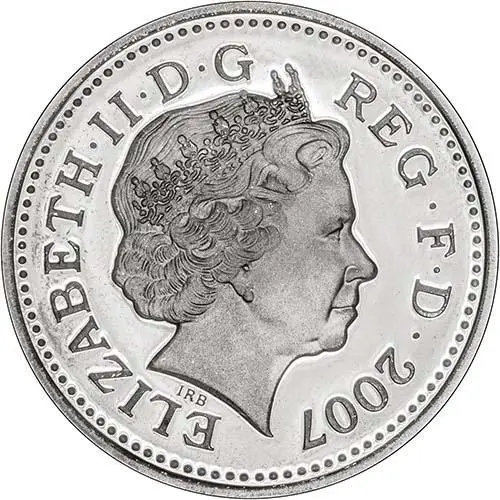 2007 UK Coin £1 Silver Proof Piedfort Millennium Bridge 20487