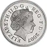 2007 UK Coin £1 Silver Proof Piedfort Millennium Bridge 20487
