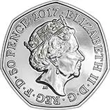 2017 UK Coin 50p BU Beatrix Potter - Peter Rabbit 24371
