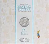 2017 UK Coin 50p BU Beatrix Potter - Peter Rabbit 24369