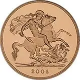 2004 4-Coin Gold Proof Sovereign Set Reverse
