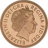 2004 4-Coin Gold Proof Sovereign Set Obverse